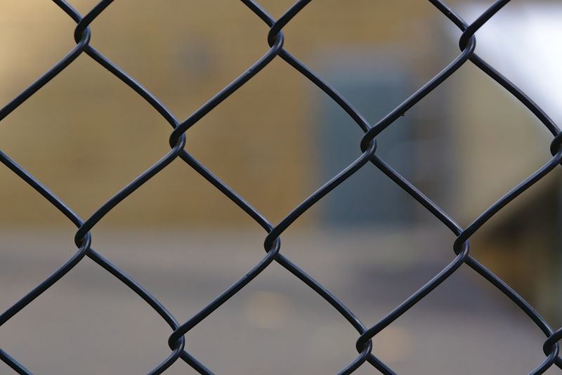 Sealed Fence Close-up