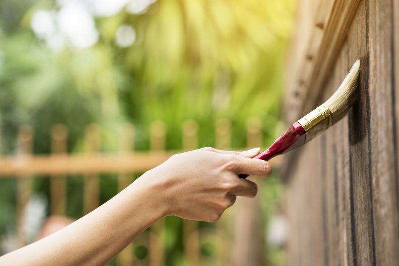 Fence Sealant Application