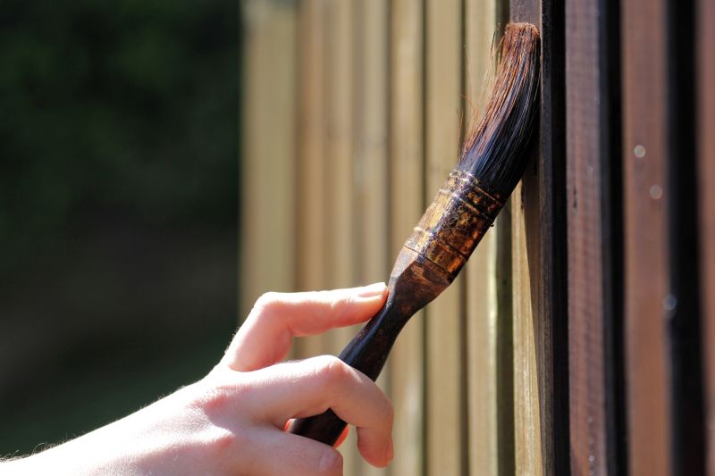 Sealed Wooden Fence